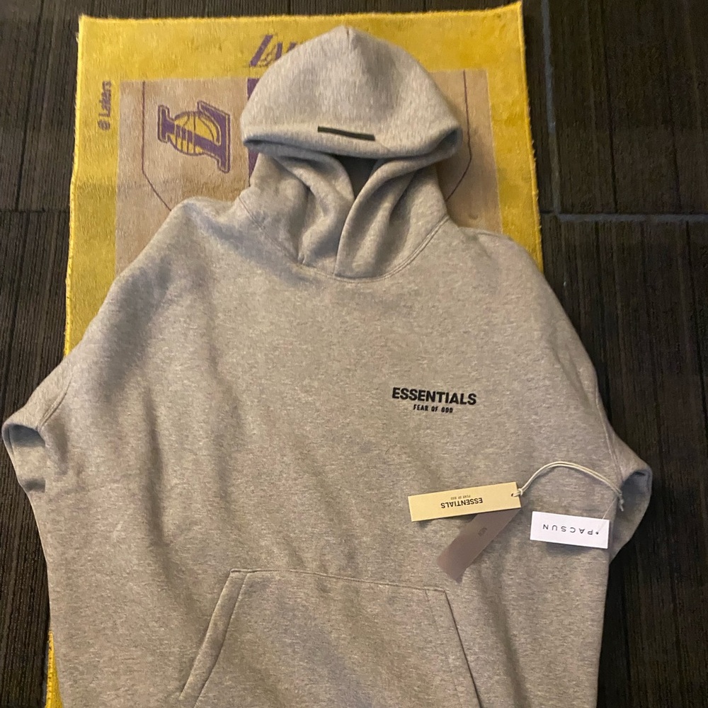 Essentials Dark Oatmeal Hoddie